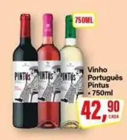 Rede Supermarket Vinho Português Pintus oferta