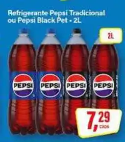 Rede Supermarket Refrigerante Pepsi Tradicional ou Pepsi Black Pet oferta