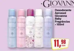 Rede Supermarket Desodorante Aerossol Giovanna Baby oferta