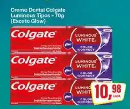Rede Supermarket Creme Dental Colgate Luminous Tipos oferta