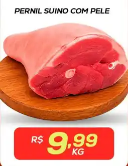 Belem Supermercados Pernil suino com pele oferta