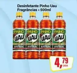 Rede Supermarket Desinfetante Pinho Uau oferta