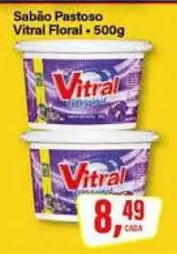 Rede Supermarket Sabão Pastoso Vitral Floral oferta
