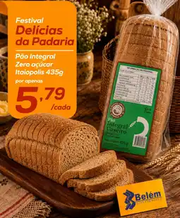 Belem Supermercados Pão Integral Caseiro oferta