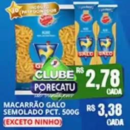 Supermercado Porecatu Macarrão gallo semolado pct oferta