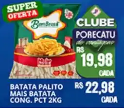 Supermercado Porecatu Batata palito mais batata congelada oferta
