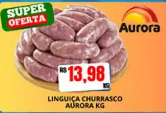 Supermercado Porecatu linguiça churrasco aurora kg oferta