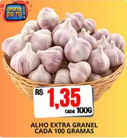 Supermercado Porecatu alho extra granel oferta