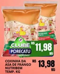 Supermercado Porecatu Coxinha da asa de frango oferta