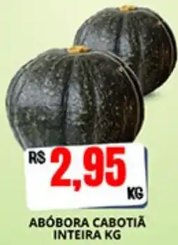 Supermercado Porecatu Abóbora cabotiã inteira oferta