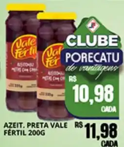 Supermercado Porecatu azeitona preta vale oferta