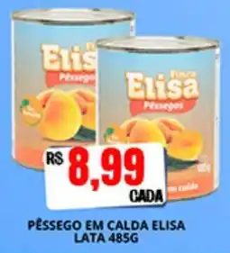 Supermercado Porecatu Pêssego em calda elisa oferta