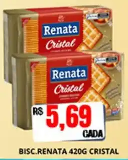 Supermercado Porecatu Bisc renata cristal oferta