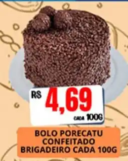 Supermercado Porecatu bolo porecatu confeitado brigadeiro oferta