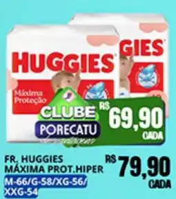 Supermercado Porecatu huggies máxima prot. oferta
