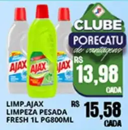 Supermercado Porecatu limpeza pesada fresh oferta