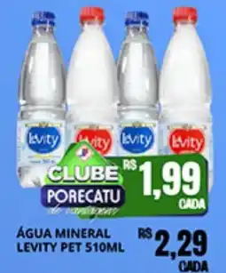Supermercado Porecatu Água mineral levity oferta
