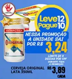 Supermercado Porecatu Cerveja original oferta