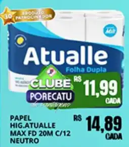 Supermercado Porecatu Papel hig.atualle oferta