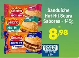 Supermercados Jau Serve Sanduíche Hot Hit Seara Sabores oferta