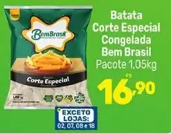 Batata corte especial congelada bem brasil