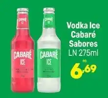 Supermercados Jau Serve Vodka Ice Cabaré Sabores oferta