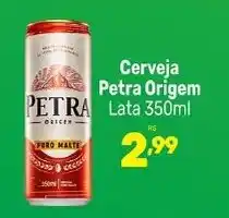 Supermercados Jau Serve Cerveja petra origem oferta