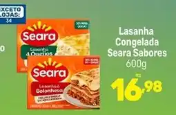 Supermercados Jau Serve Lasanha Congelada Seara Sabores oferta