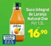 Supermercados Jau Serve Suco Integral de Laranja Natural One oferta