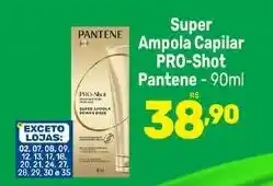 Supermercados Jau Serve Super Ampola Capilar Pro-Shot Pantene oferta