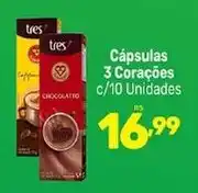 Supermercados Jau Serve Cápsulas 3 Corações oferta