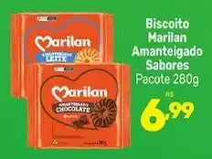 Supermercados Jau Serve Biscoito marilan amanteigado sabores oferta