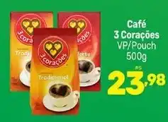 Supermercados Jau Serve Café 3 Corações oferta