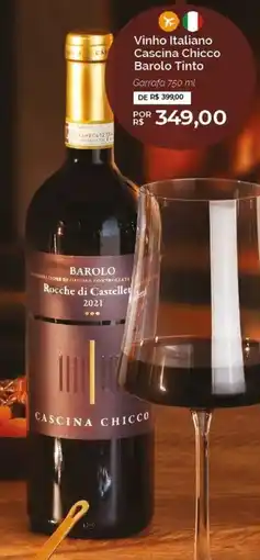 Oba Hortifruti Vinho Italiano Cascina Chicco Barolo Tinto oferta