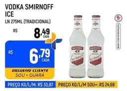 Supermercado Guará vodka smirnoff ice oferta