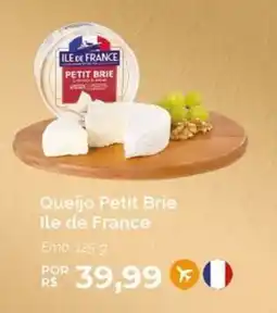 Oba Hortifruti Queijo Petit Brie Ile de France oferta