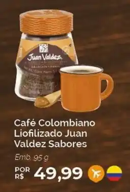 Oba Hortifruti Café Colombiano Liofilizado Juan Valdez Sabores oferta