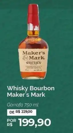 Oba Hortifruti Whisky Bourbon Maker's Mark oferta