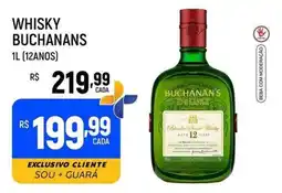 Supermercado Guará Whisky Buchanan's 1l (12anos) oferta