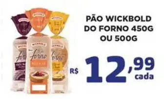 Pão wickbold do forno