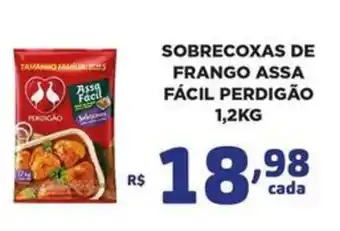Sobrecoxas de frango assa fácil perdigão