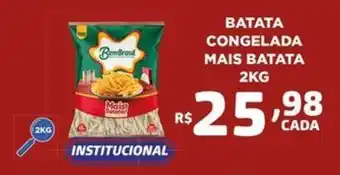 Bahamas Mix batata congelada mais batata oferta