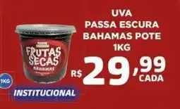 Bahamas Mix uva passa escura bahamas oferta