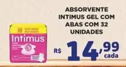 Bahamas Mix Absorvente intimus gel com abas oferta