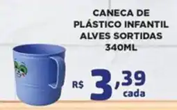 Bahamas Mix caneca de plástico infantil alves sortidas oferta