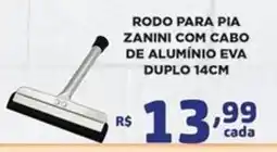 Bahamas Mix rodo para pia zanini com cabo de alumínio eva duplo 14cm oferta