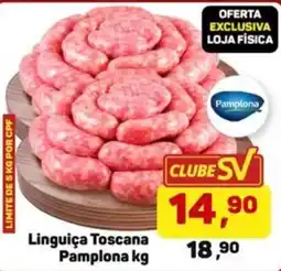 Supermercados São Vicente Linguiça Toscana oferta