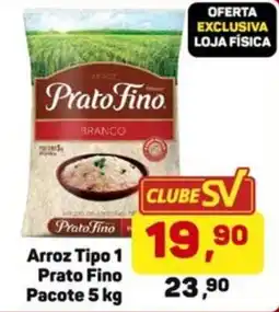 Supermercados São Vicente Arroz tipo 1 prato fino oferta