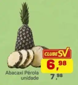 Supermercados São Vicente Abacaxi Pérola oferta