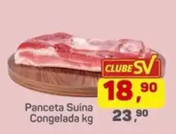 Supermercados São Vicente Panceta Suína Congelada oferta